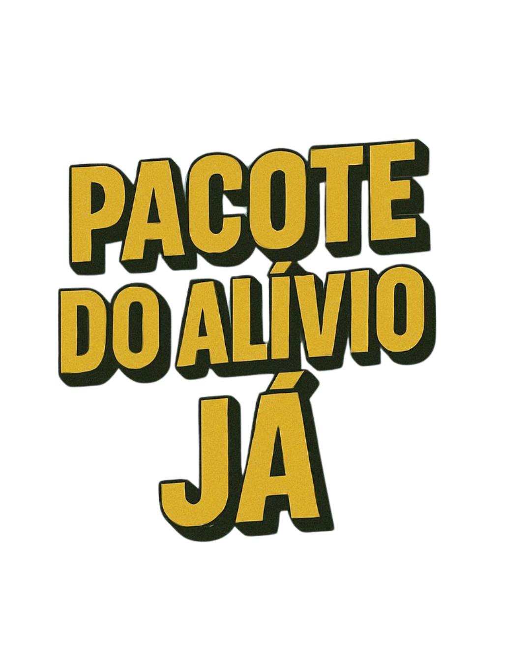 Pacote do alívio já